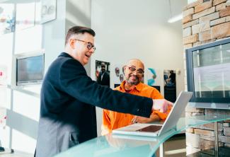 unknown person using laptop by LinkedIn Sales Solutions courtesy of Unsplash.